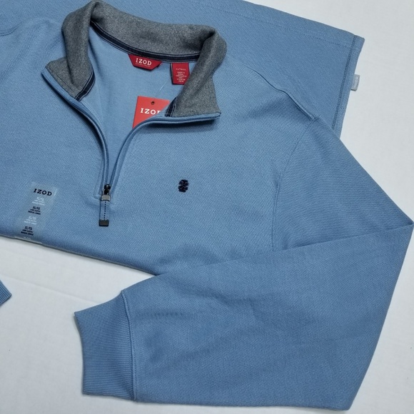 Izod luxury sport 1/4 zip sweater - New - Picture 5 of 8